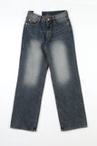 Sraight washed denim