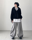 Love One Crop Hood Zip-Up