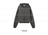 NERD STRIPE HOOD ZIP-UP