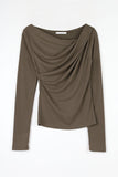 Sain Drape Shirring Tee