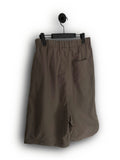 Two-way Open Cutting Nylon Wide Pants