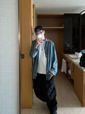 Denim Stone Washed Over Shirt