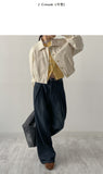 Lilia Cotton Crop Blouson