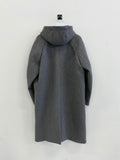 F/W DISCERNMENT's Mui pocket hoodie long coat