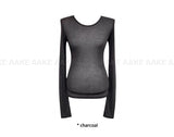 TENCEL LAYERED LONGSLEEVE