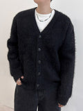 Snow heavy mohair cardigan