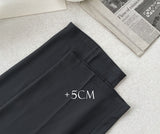 Light Cool Pintuck Wide Slacks