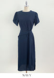 Nadine Seersucker Tulip Wrap One Piece