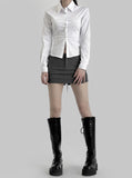 Latte Corset Shirt