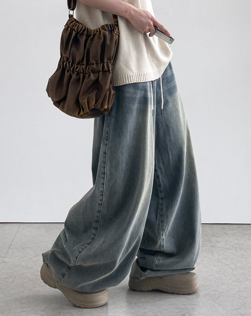 【YOURNUS】Ensiti Summer Balloon Denim Pants YOURNUS (ユアノス) - エヌシティサマーバルーンデニムパンツ