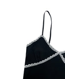 LACE GOLGI SLEEVELESS