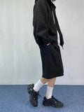 Bermuda Parts 6 Long Wide Half Sweatpants