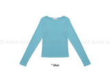 VIVID RIBBED LONGSLEEVE
