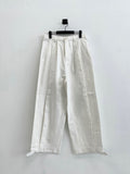 Buttoned Bijo Line Pants