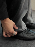 Highlight Dark Black Denim Jeans