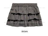 Churu Tiered Cutting Skirt Pants