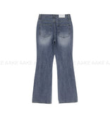 CAT WASHED BOOTCUT DENIM