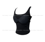Appi Backless Strap Crop Sleeveless (With Cup)