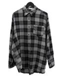 Gingham Overfit Check Shirt