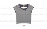 DAMAGE COLOR-BLOCK TEE