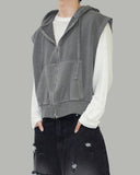 Cos Pigment Hooded Vest