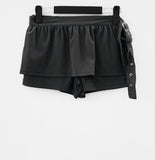 Trat Belt Wrap Skirt Pants