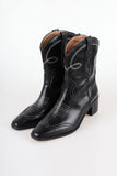 Modern western ankle boots
