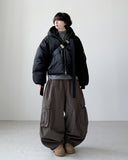 Drion Peach Cargo Pants