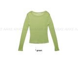 LAYER STITCH TENCEL LONGSLEEVE