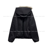 Acid Reversible Fur Jacket