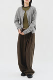 Set Twill Balloon Trousers