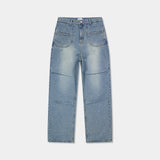 Warp Pocket Wide Denim