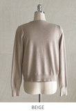 Marid Round Short Sleeve Knit Cardigan Set