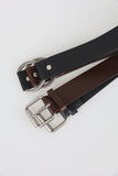 O-ring connection leather belt