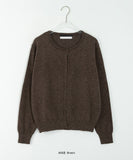 Muni Cashmere Round Knit Cardigan