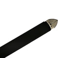 Double Keyring Leather Belt