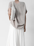 [Premium] Kai Cashmere Whole Garment Knit Vest