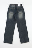 Sraight washed denim