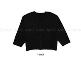 (WOOL) FLUFFY CARDIGAN