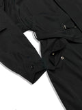 Long Maxi Overfit Hooded Trench Coat