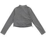 STRIPE CODU ZIP-UP