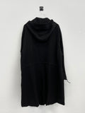 Unisex Soft hooded long coat