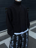 Wave Fleece Half Zip-up