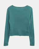 Bijou Vivid Button Wool Cardigan