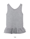 FRILL LAYERED SLEEVELESS