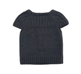 (WOOL) SHORT SLEEVE KNIT