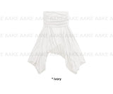 SHEER WRAP UNBAL SKIRT