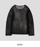 Rev Summer Punching Mesh Knit