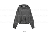 NERD STRIPE HOOD ZIP-UP