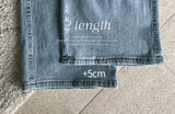 Supe Cotton Wide Banding Denim Pants